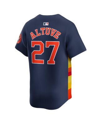 Men's Jose Altuve Orange Houston Astros Alternate Limited Player Jersey