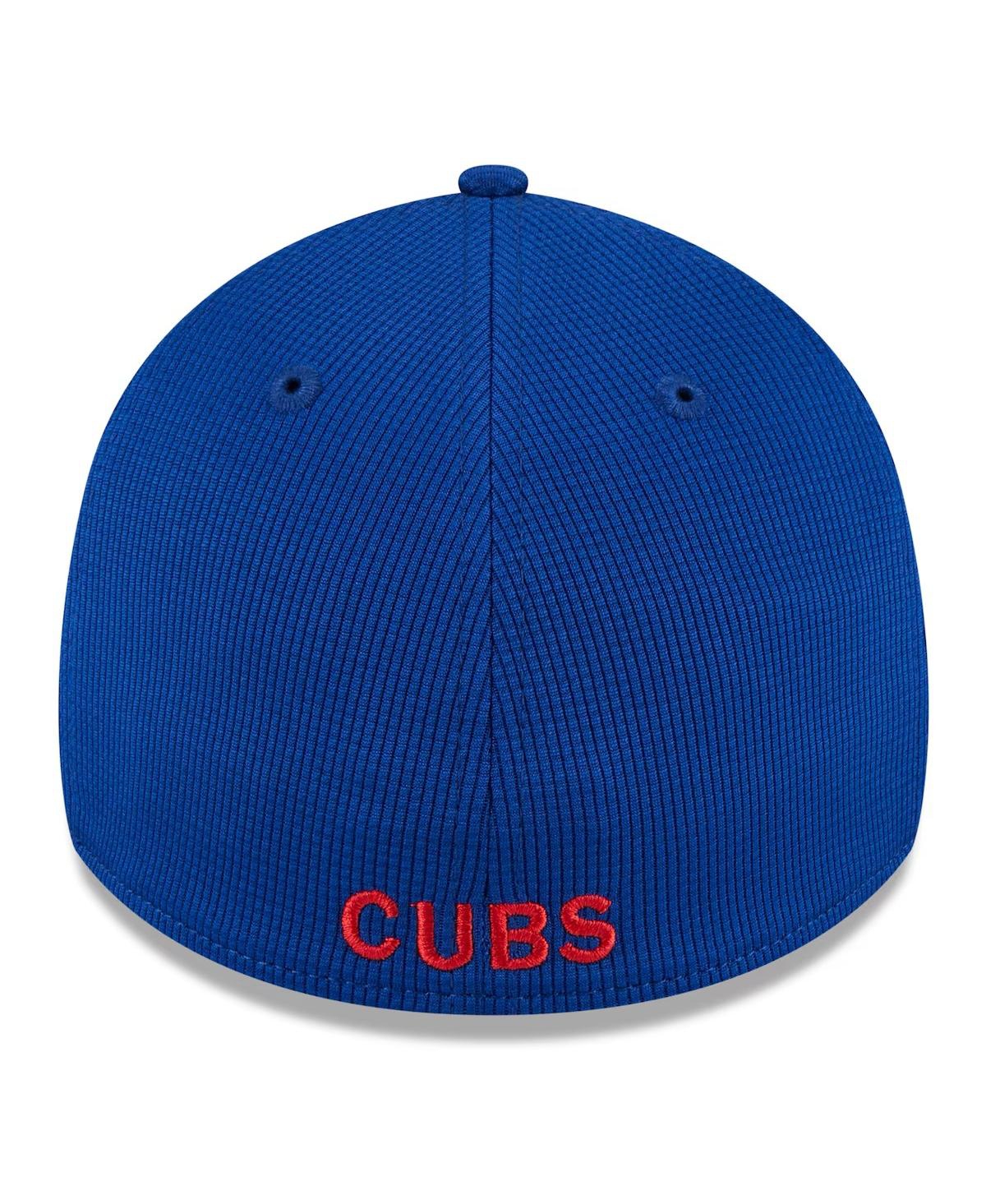 New Era Men's Royal Chicago Cubs 2024 Batting Practice 39THIRTY Flex Hat
