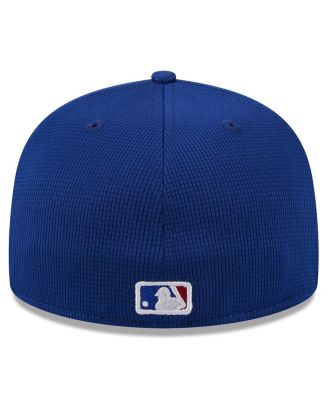 Men's Royal Chicago Cubs 2024 Batting Practice 59FIFTY Fitted Hat