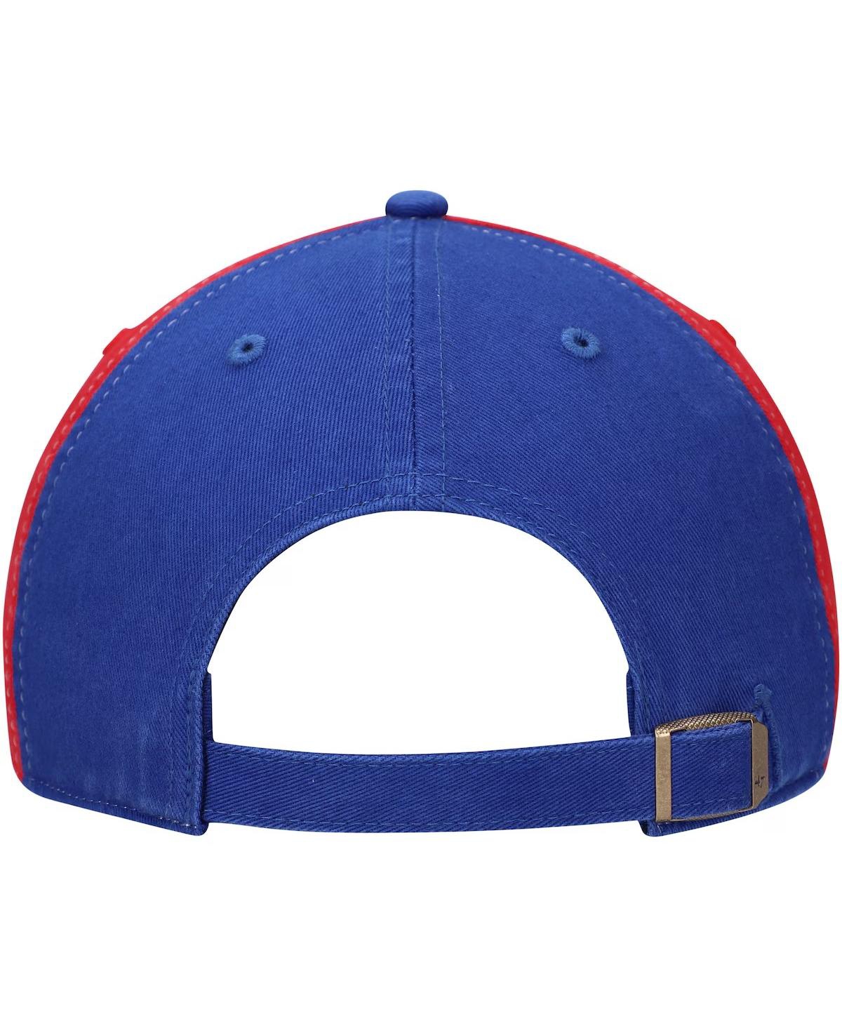 Shop 47 Brand Men's White Montreal Expos Logo Cooperstown Collection Adjustable Hat In White,royal