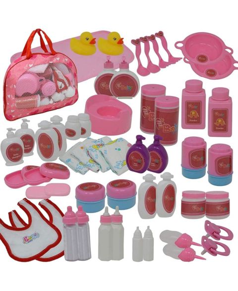 Детские куклы The New York Doll Collection Feeding & Caring 50-Piece Accessory Set, от 3 лет