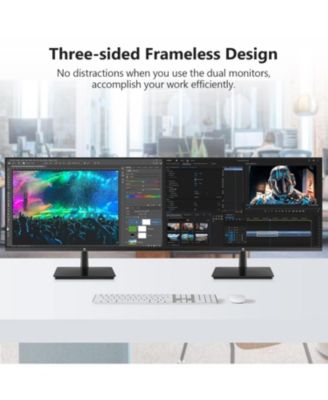 28 inch 4K Ultra HD 3840x2160 120Hz 4ms IPS Gaming Monitor, HDMI x2, DisplayPort x2, Support FreeSync