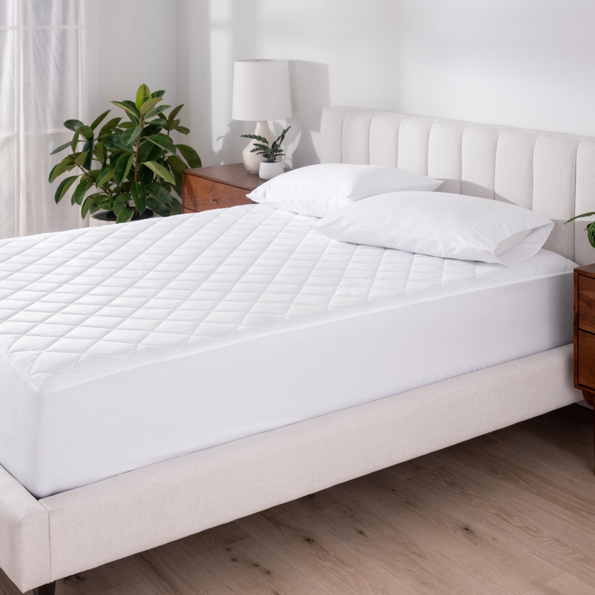 Bare Home Waterproof Quilted Mattress Pad