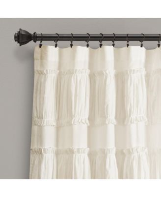 Nova Ruffle Window Curtain Panels