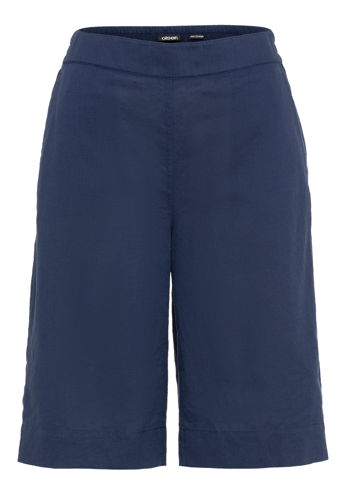 Olsen Women's Mona Fit Straight Leg Cotton Linen Short