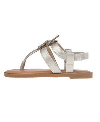 Sandales Pour Fille Taille 11 Kids - Marron, Synthétique, Semelle Mémoire, Occasion Très Bon état