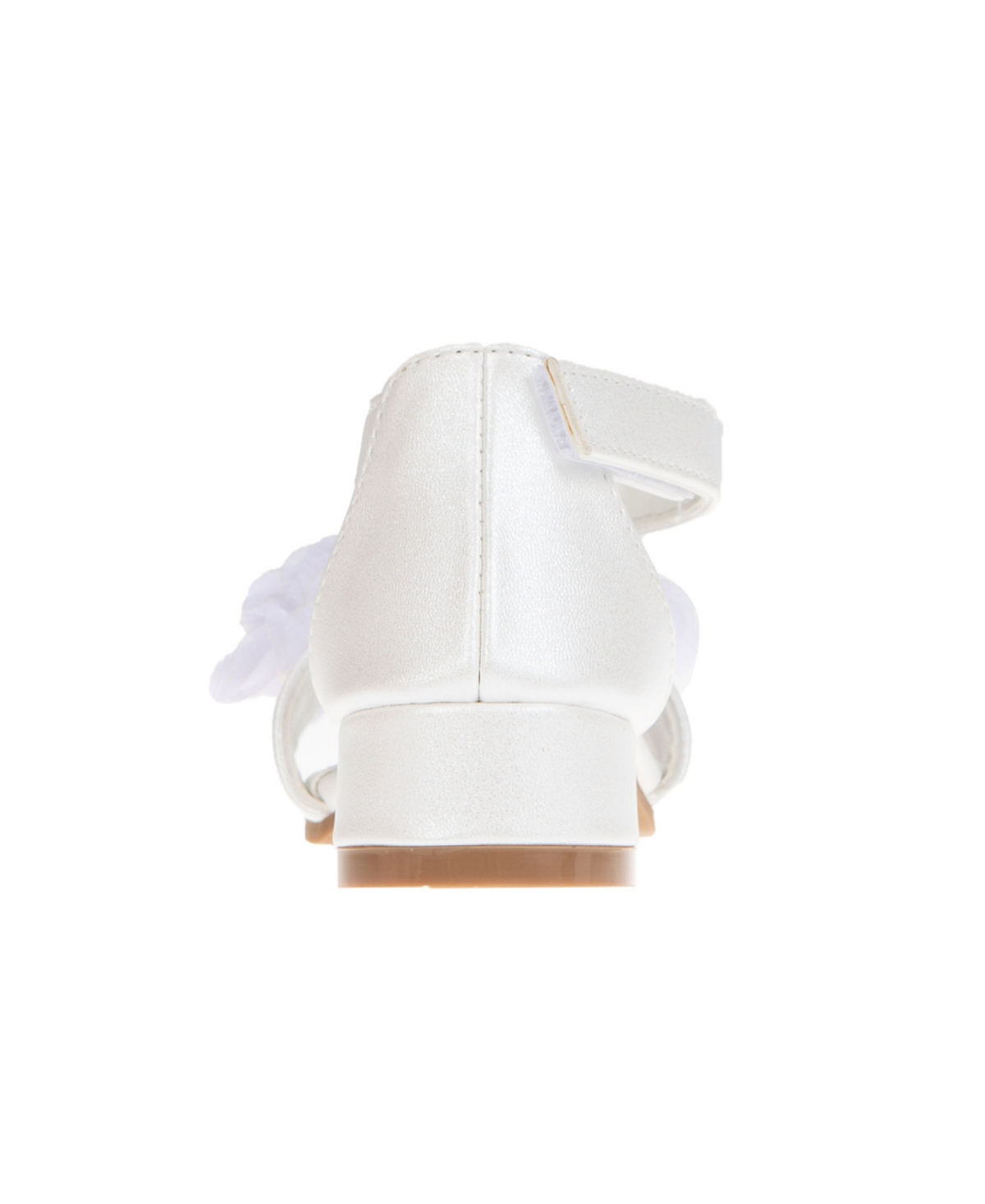 Vince Camuto Toddler Girl's Heel with Chiffon Flowers and Adhesive Closure Polyurethane Sandals