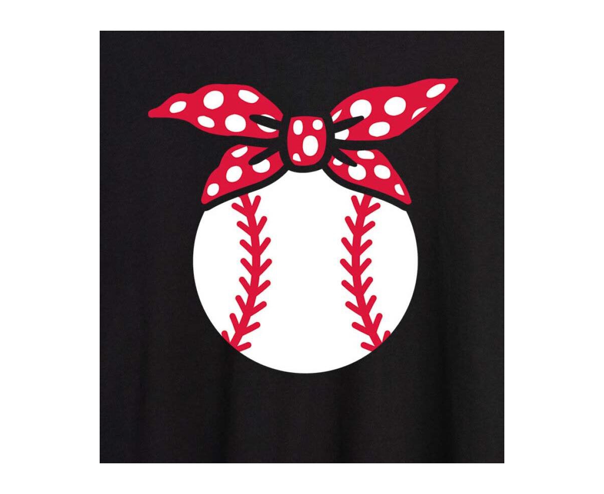 Good Vibes Llc Hybrid Apparel Trendy Juniors Baseball Graphic Oversized Tee In Black