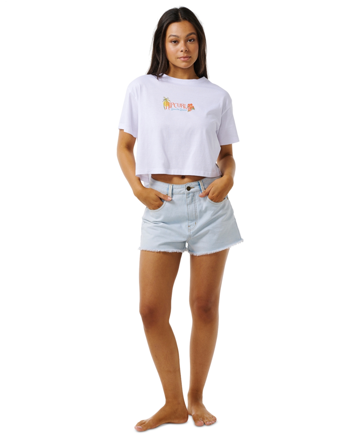 Rip Curl Juniors' Island Crop T-Shirt