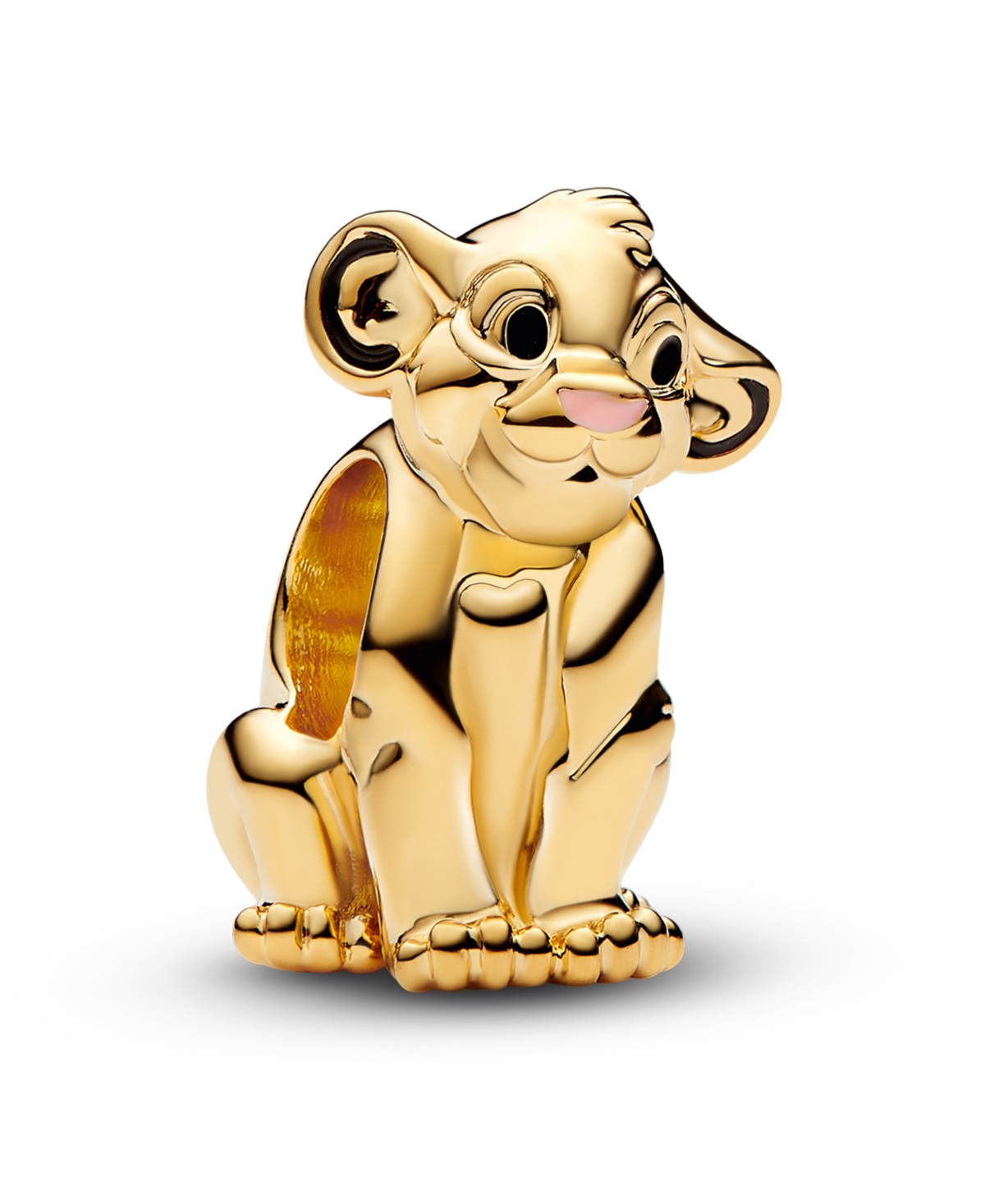 14K Gold-Plated The Lion King Simba Charm - Gold