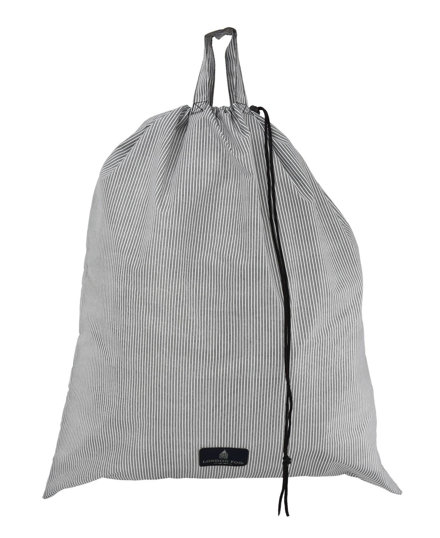 Чемодан London Fog Cambridge Medium Check-in Expandable Spinner, цвет: Чёрный белая гусиная лапка — фото 7