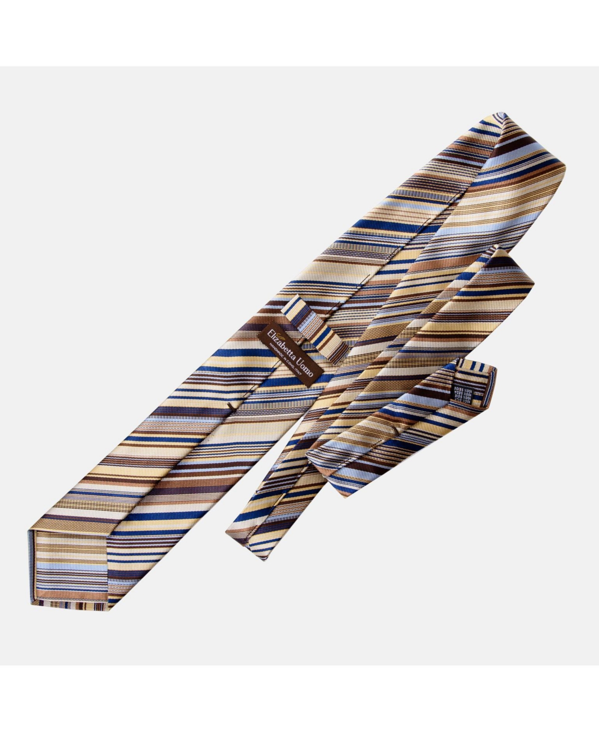Arezzo - Silk Jacquard Tie for Men - Multi-color