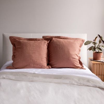 French Linen Flanged Euro Sham