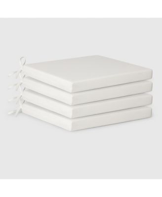 Outdoor Patio Kitchen Dining Chair Round Seat Cushions Set of 4