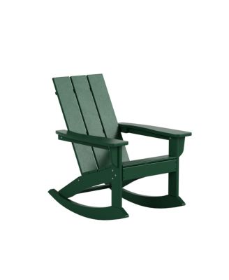 Modern Adirondack Outdoor Rocking Chair
