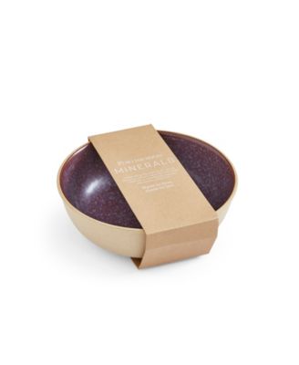 Mineral Medium Serving Bowl, Amethyst