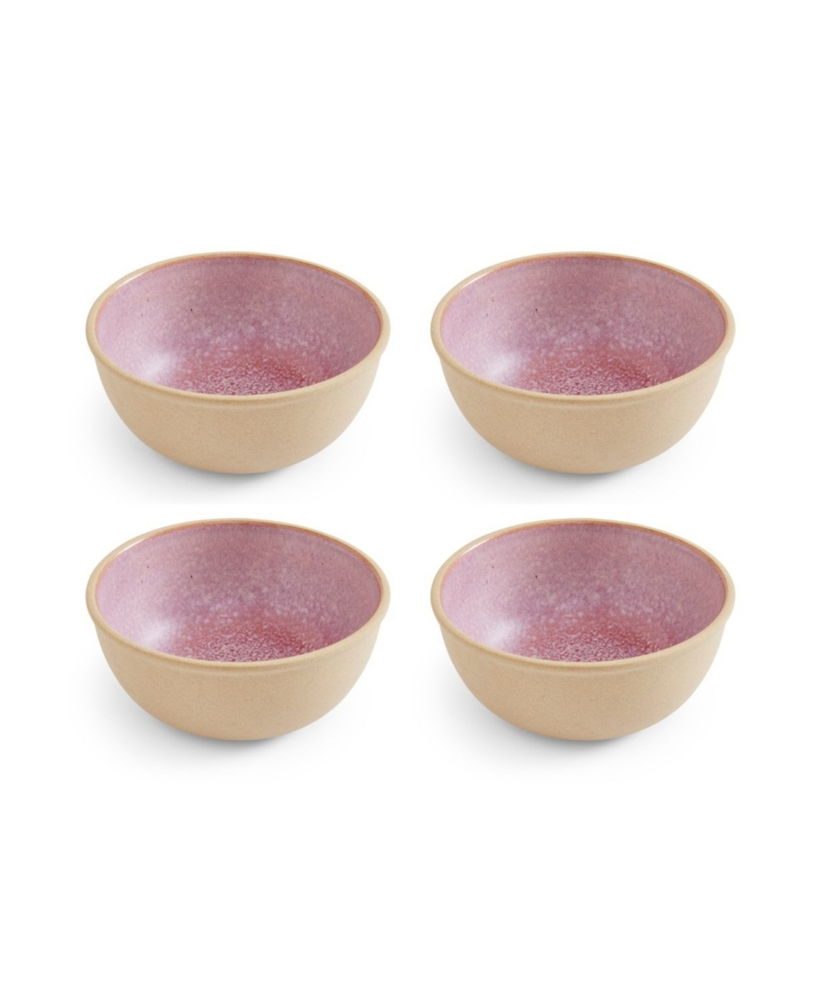 Minerals Medium Bowls, Set of 4 - Aquamarine