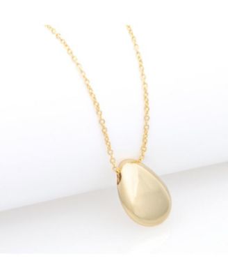 Polished Large Teardrop Pendant