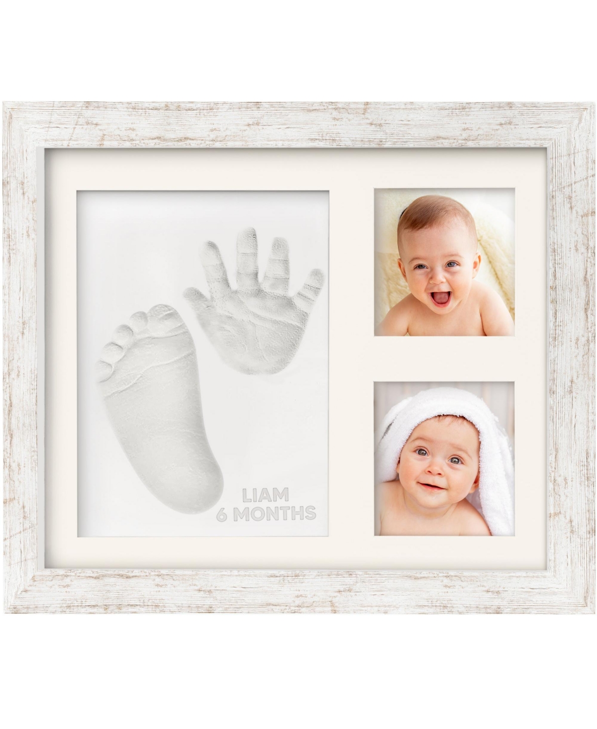 KeaBabies Solo Baby Hand and Footprint Kit, Baby Keepsake Picture Frames, Baby Handprint Kit, Newborn Baby Girl, Boy Gifts