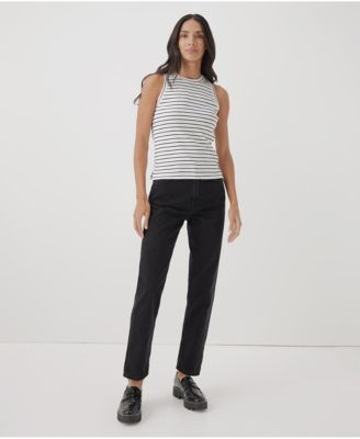 Women's Organic Cotton Favorite Rib Racerback Tank