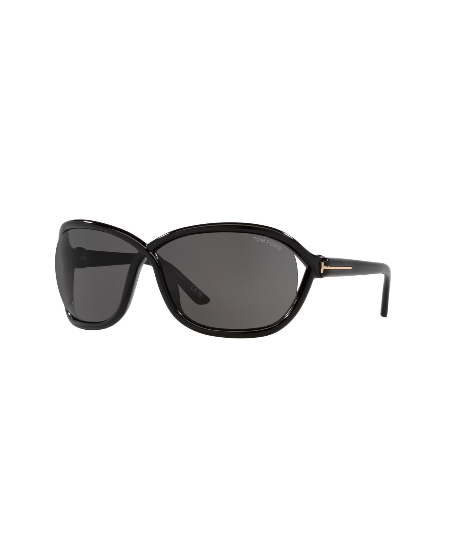 Женские солнцезащитные очки Tom Ford Sunglasses, Fernanda, цвет: Чёрный блестящий — фото 1