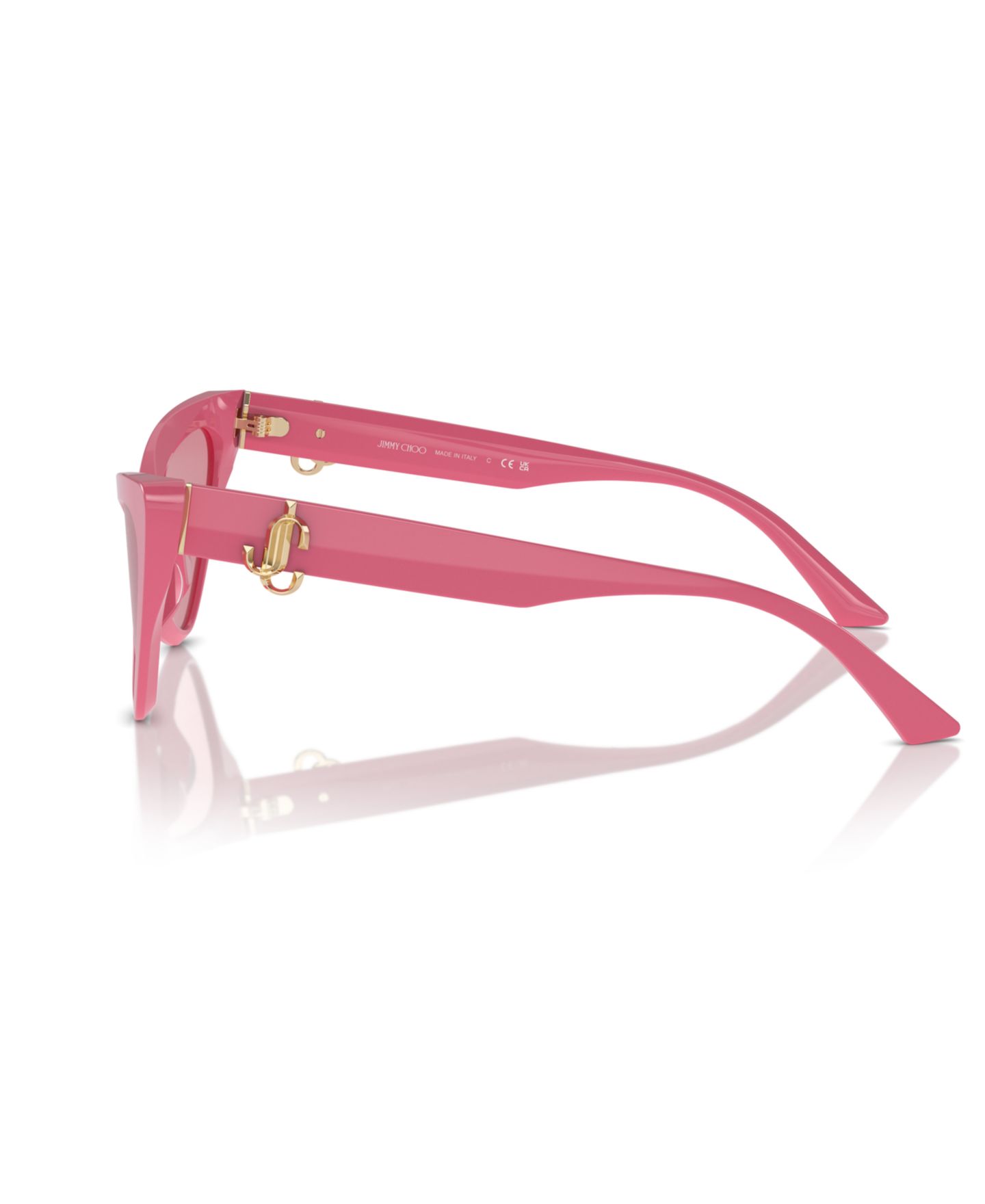 Женские солнцезащитные очки Jimmy Choo Sunglasses, JC5008, цвет: Чёрный — фото 11