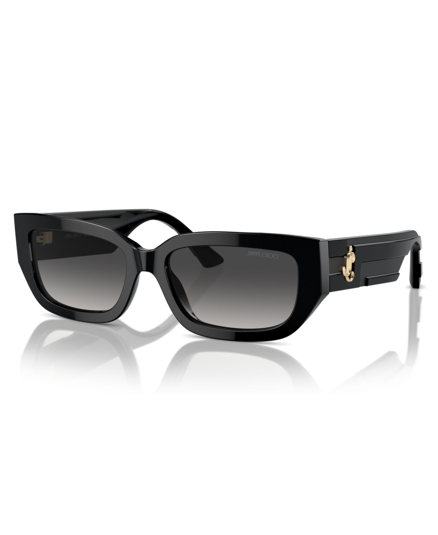 Женские солнцезащитные очки Jimmy Choo Sunglasses, JC5017, цвет: Чёрный — фото 1