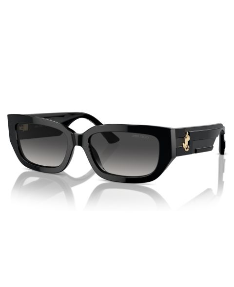 Женские солнцезащитные очки Jimmy Choo Sunglasses, JC5017, цвет: Чёрный