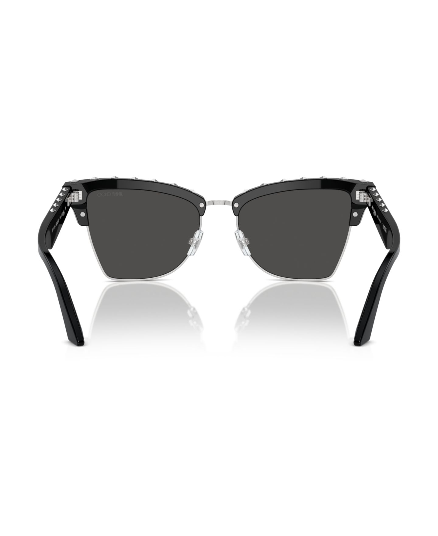 Женские солнцезащитные очки Jimmy Choo Sunglasses, JC5014, цвет: Тёмный коричневый — фото 9