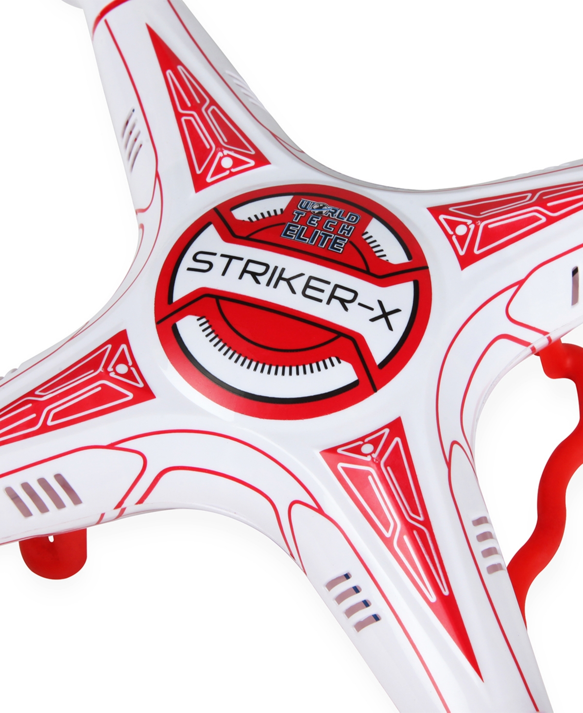 World Tech Toys Striker-x Hd Camera Drone 2.4ghz 4.5ch Hd Picture/video Camera Rc Quadcopter In White