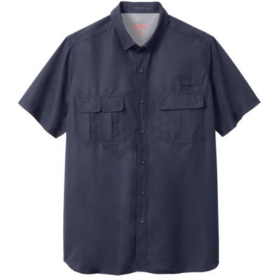 Big & Tall by KingSize Off-Shore Short-Sleeve Sports Shirt