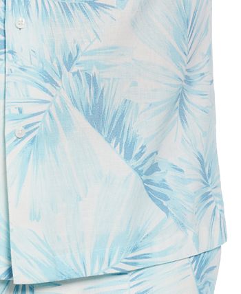 Chemise homme Cubavera en lin mélangé vert clair taille XL boutonnée | eBay