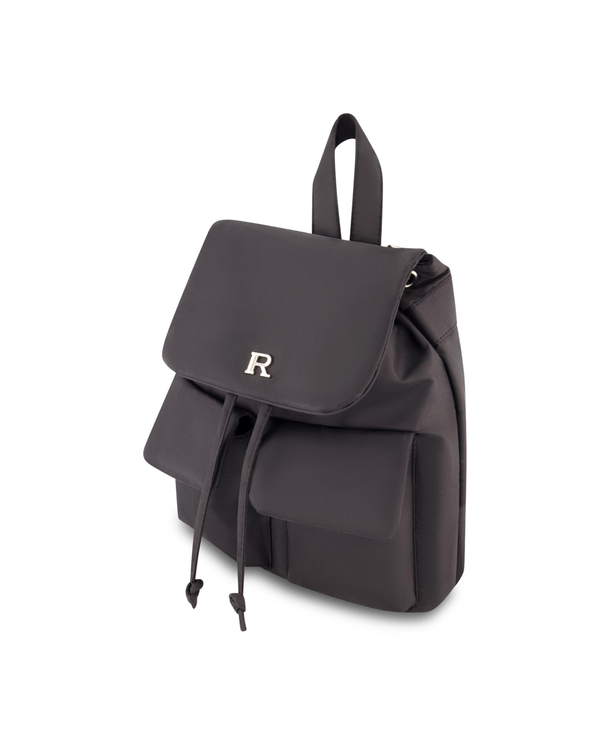 Rampage Women's Sporty Mini Drawstring Flap Backpack, School Bag, Swim Bag, Gym Bag or Casual Daily Bag - Mini Flap Backpack