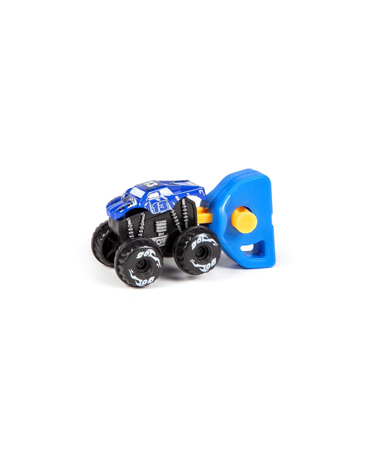 World Tech Toys Nano Monster Power Launchers Spring Key Launcher Mini Toy Truck 3 Pack In Multi