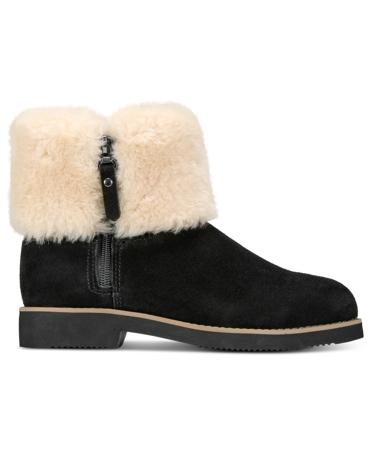 Style & Co Women's Kalliee Cuffed Boots, Created For Macy's In Black