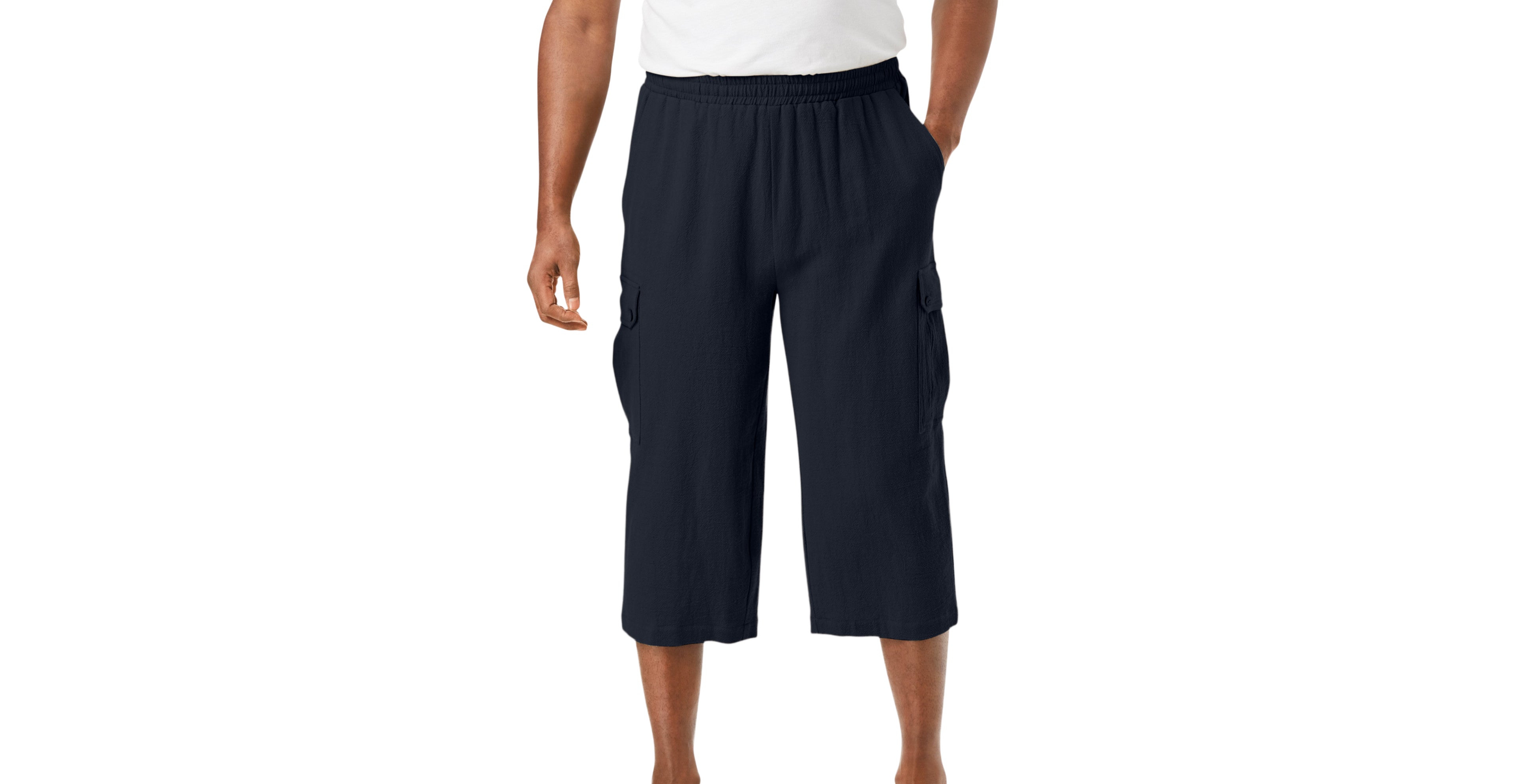 KingSize Big & Tall Gauze Cargo Judo Shorts