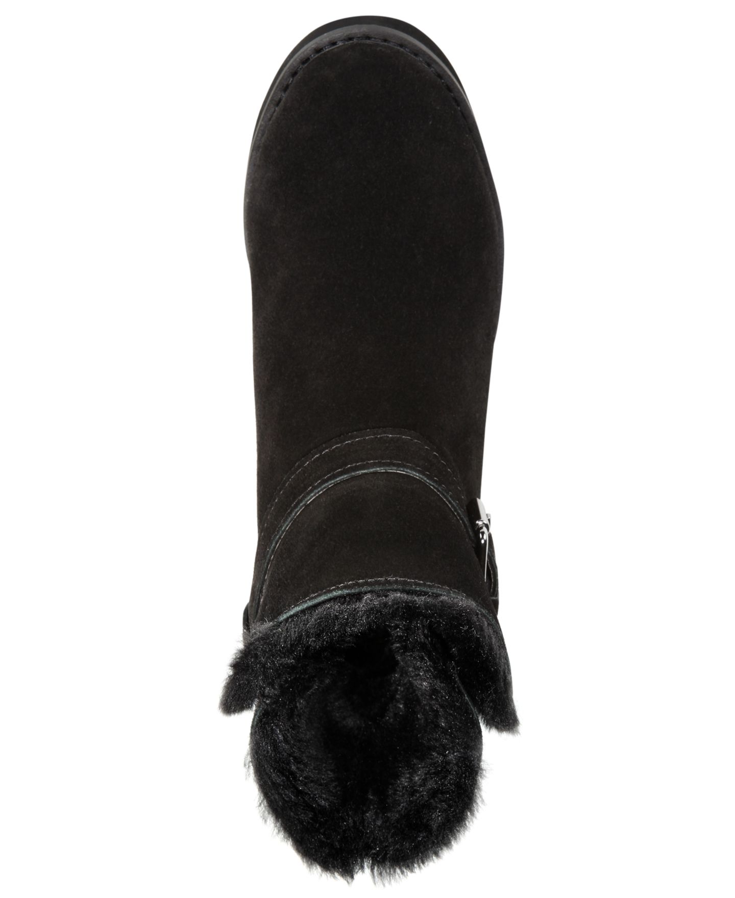Женские ботинки Style & Co Korri Pull-On Buckled Winter Booties, цвет: Чёрный — фото 5