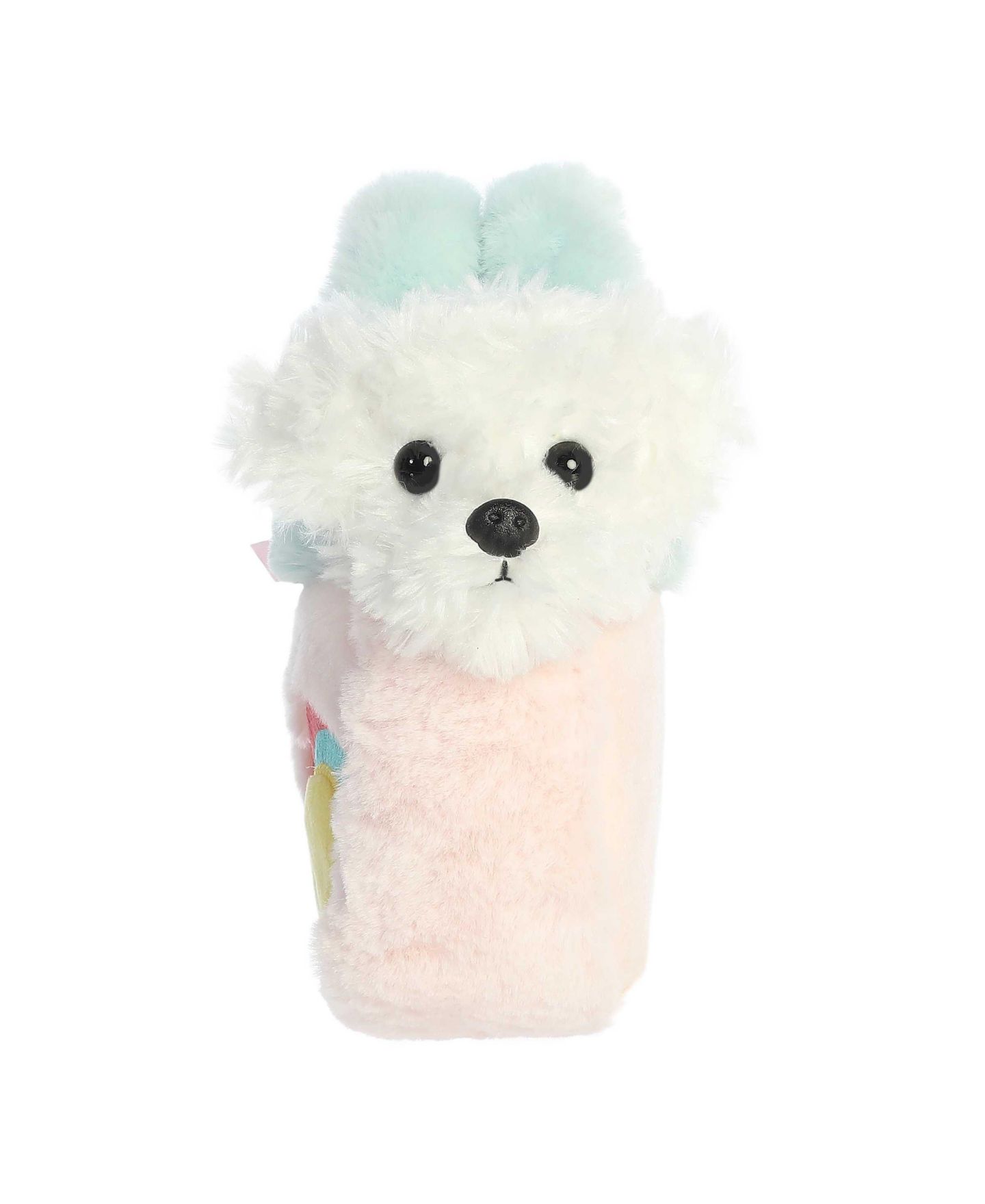 Детские мягкие игрушки Aurora Small Pastel Heart Puppy Plush, Puppy and Carrier, 2-Piece Set — фото 6