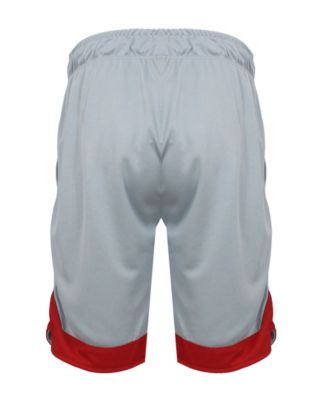 Men's Premium Active Moisture Wicking Workout Mesh Shorts With Trim