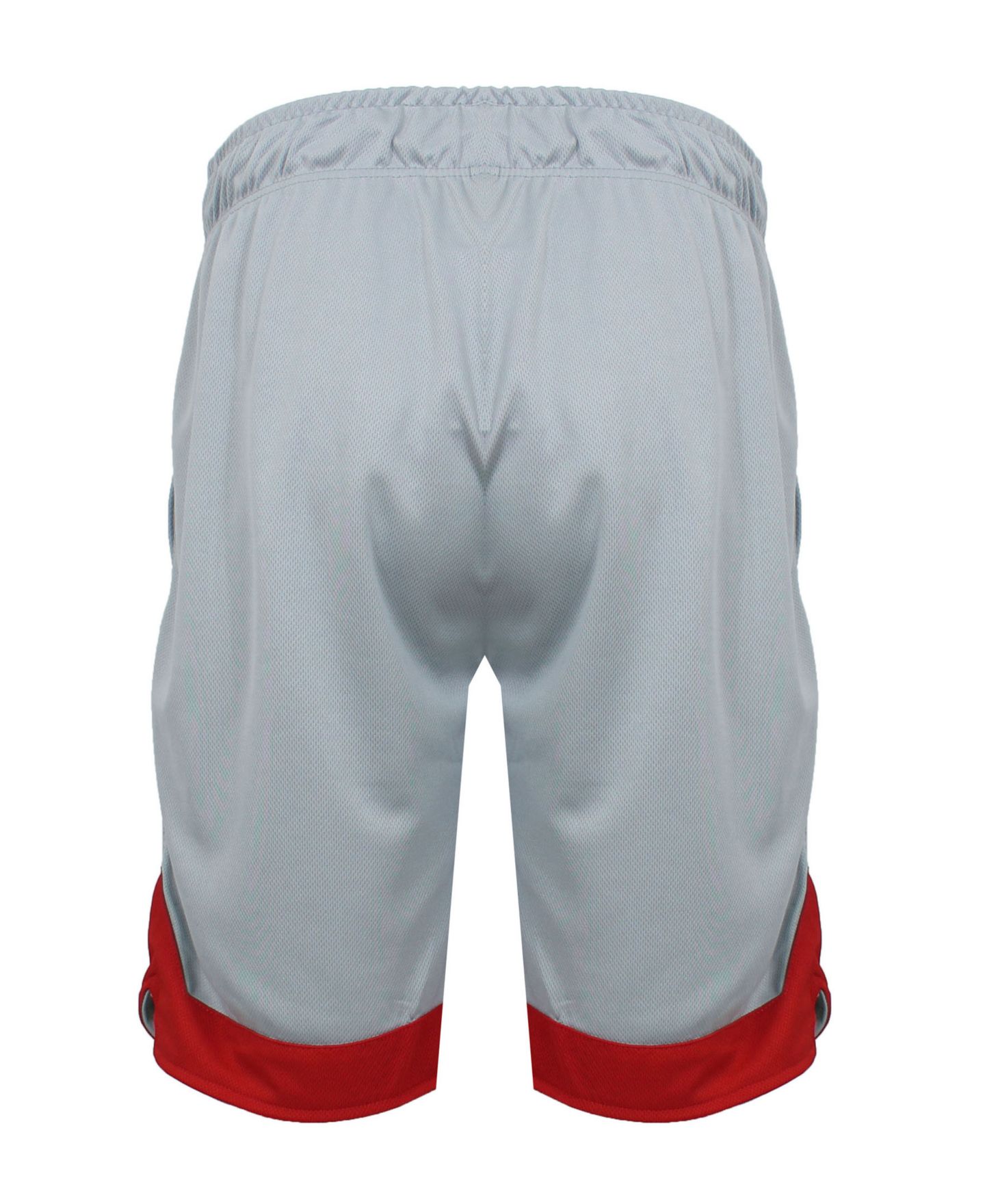 Мужские шорты Galaxy By Harvic Premium Active Moisture Wicking Workout Mesh Shorts With Trim, цвет: Чёрный / Красный — фото 12