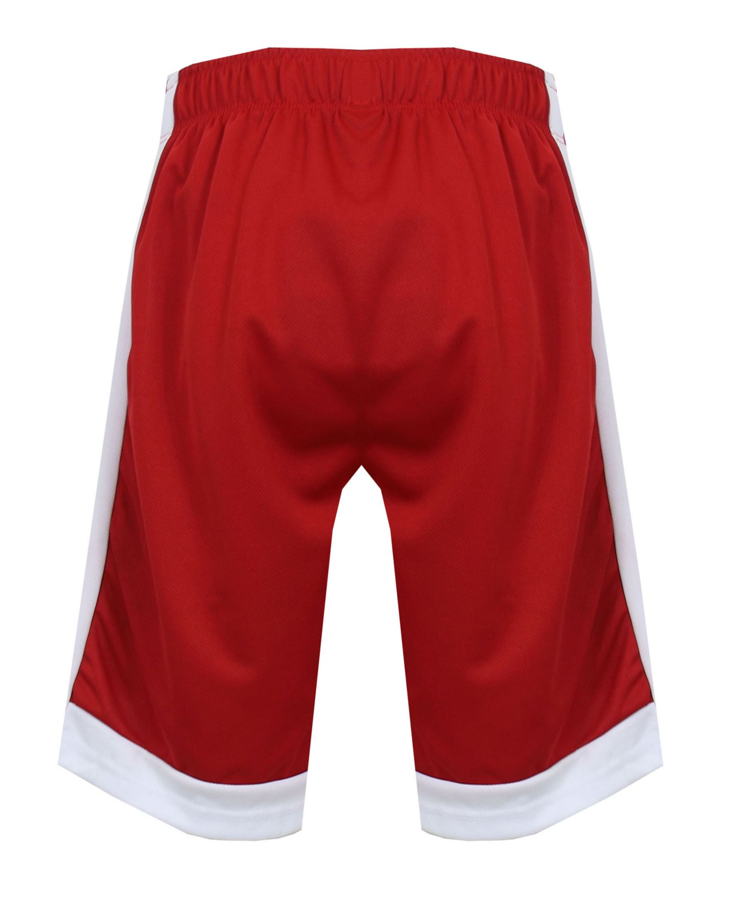 Мужские шорты Galaxy By Harvic Premium Active Moisture Wicking Workout Mesh Shorts With Trim, цвет: Чёрный / Красный — фото 9