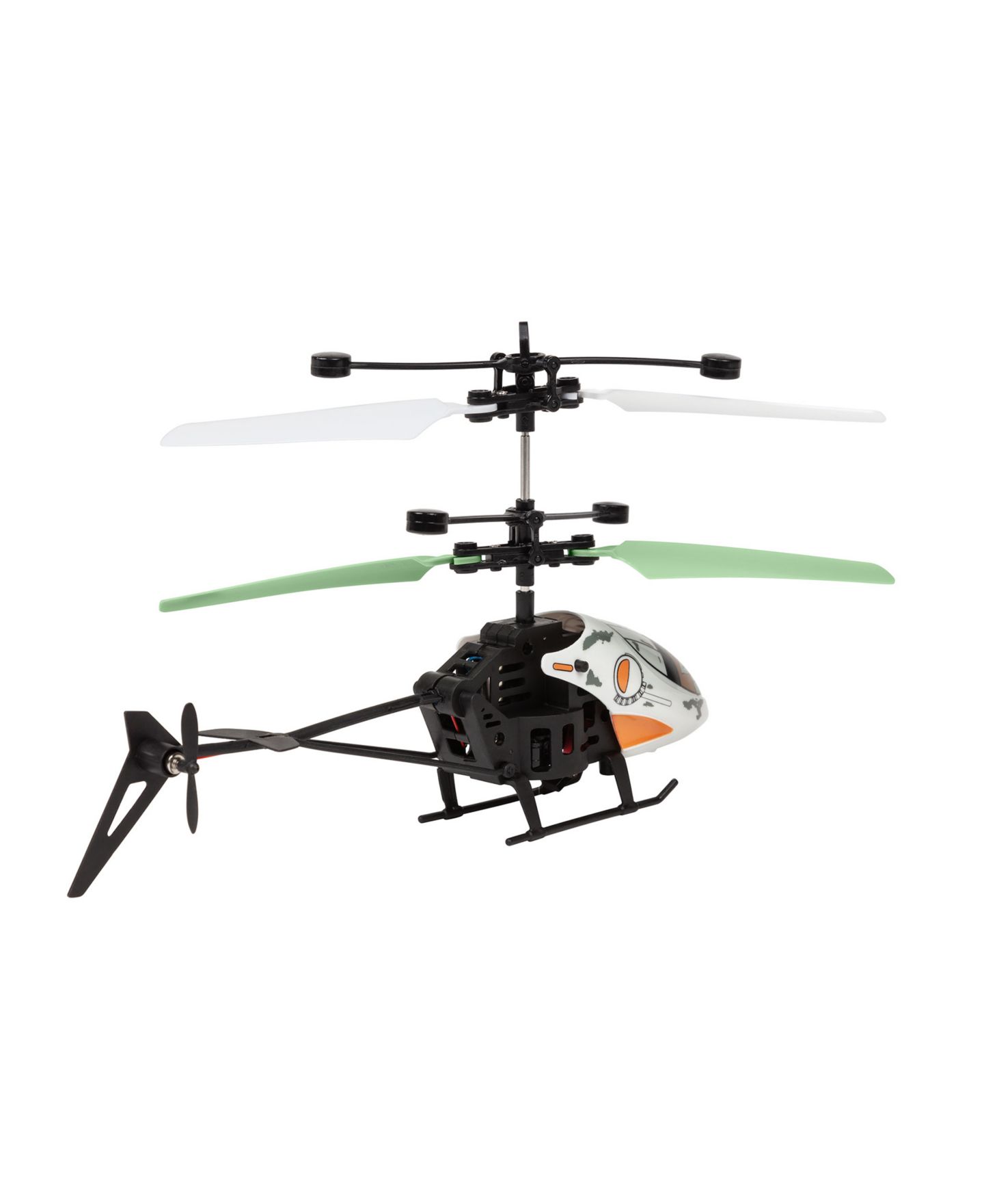 Детская игрушка World Tech Toys Star Wars The Mandalorian Baby Yoda Motion Sensor LED Light RC Helicopter — фото 3