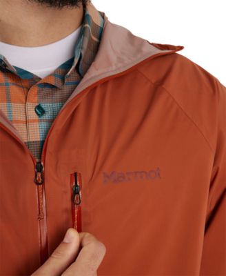 Men's Superalloy Hooded Packable Rain Jacket