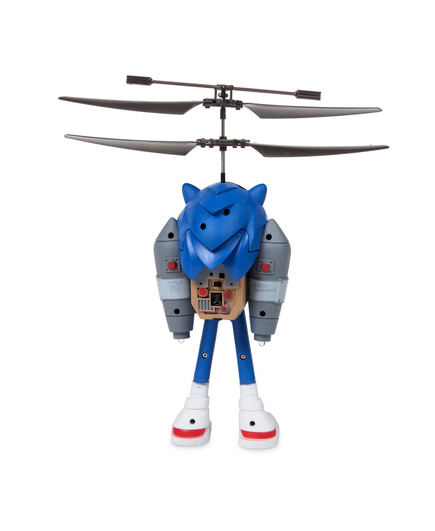 Детская игрушка World Tech Toys Sonic Boom Twin Rotor 2.5 Channel IR Flying Figure Helicopter — фото 3