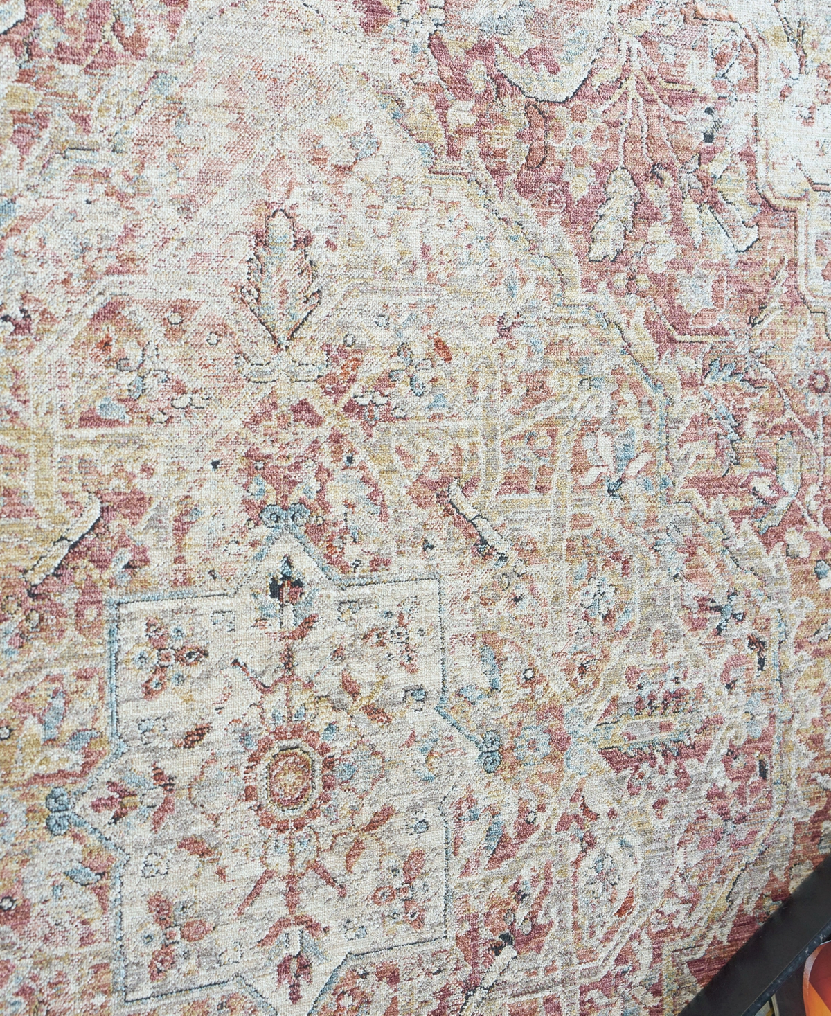 The Met Exquisite Rugs Antique Loom Anl-75 12'x15' Area Rug -Rust