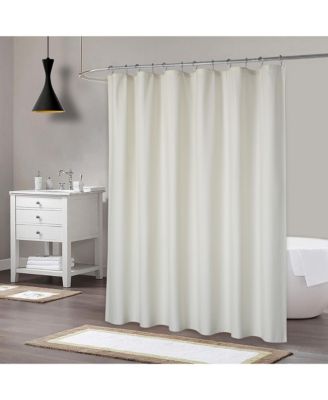 Soft Embossed Seersucker Microfiber Fabric Shower Curtain or Liner, 72" x 72"