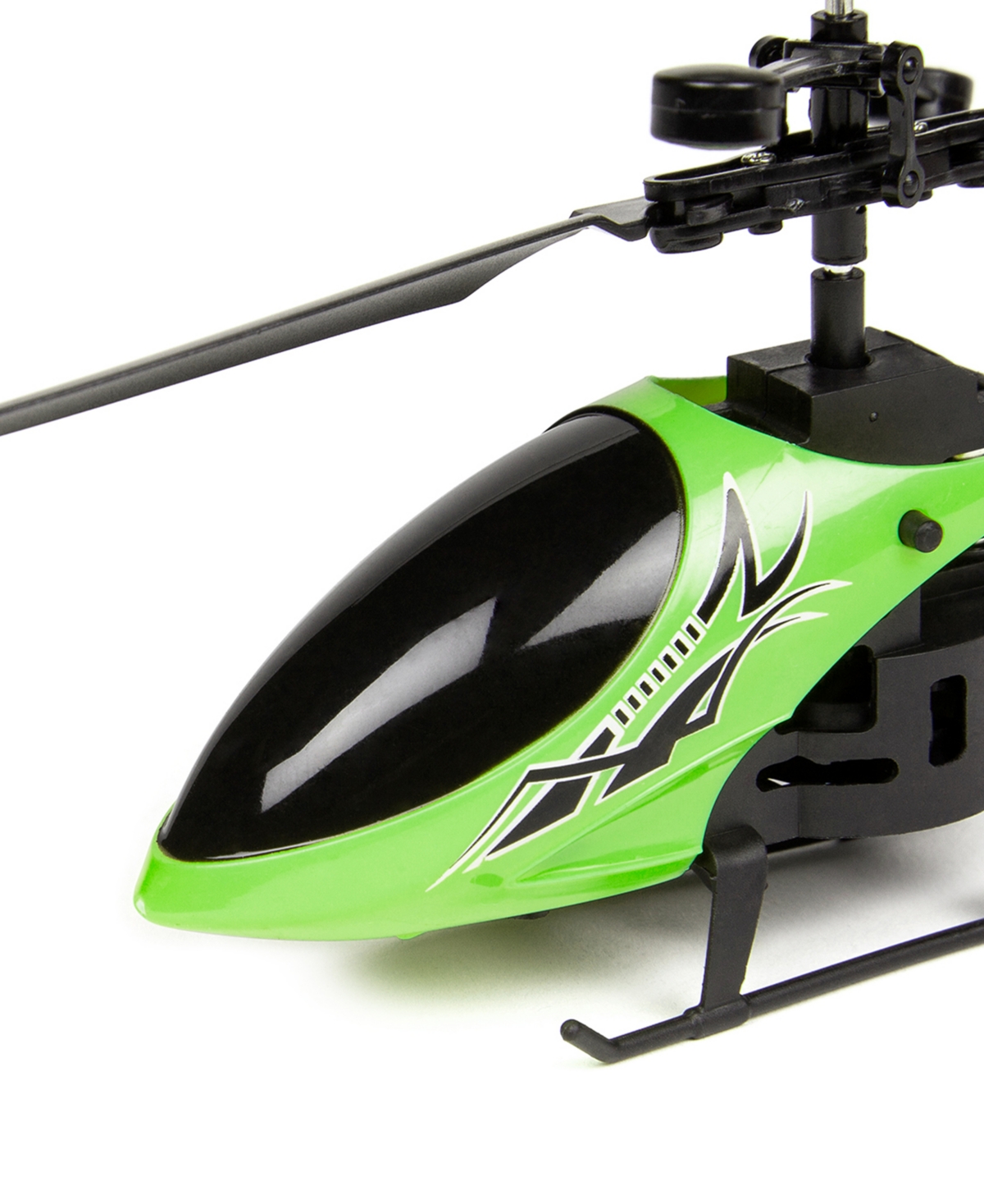 World Tech Toys Hornet Glow In The Dark 2ch Ir Helicopter In Green