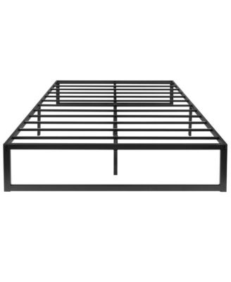 Varallo Full Size 14 Inch Steel Bed Frame With Steel Slat Support For Any Mattress (No Box Spring Required)