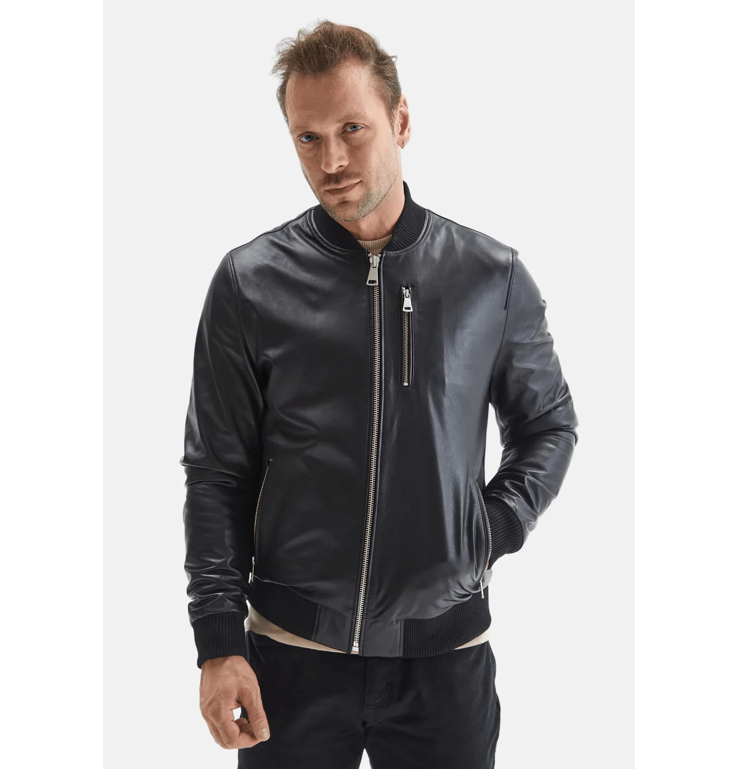 Men's Jasper Leather Jacket