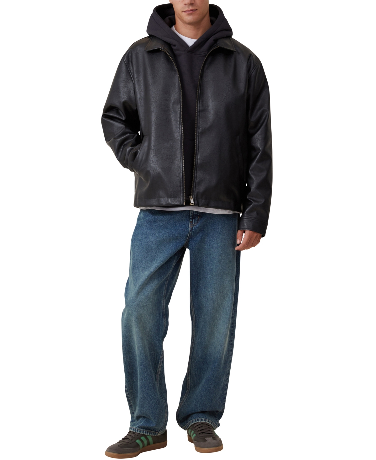 COTTON ON MEN'S BOX FIT HOODIE 
